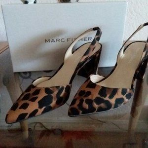 Marc Fisher block heel womens shoes